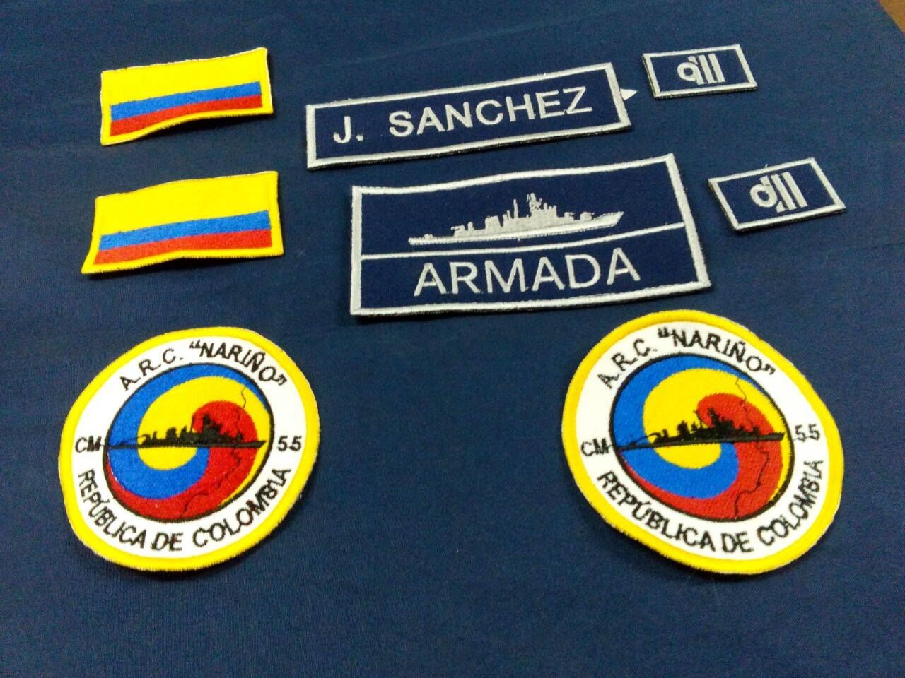 APLIQUES PARA COLEGIOS, ARMADAS 