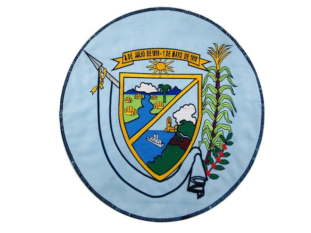 BORDADO ESCUDO VALLE DEL CAUCA 