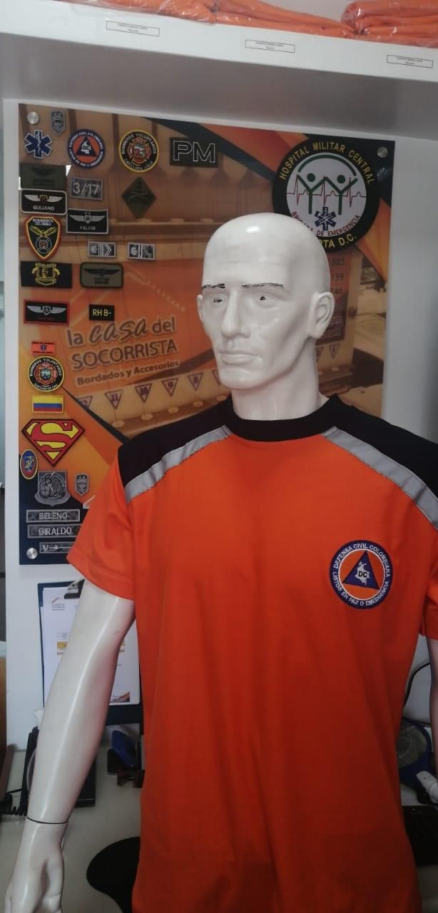 CAMISETA  DEFENSA CIVIL  NUEVO REGLAMENTO